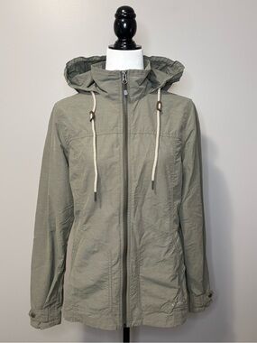 Eddie Bauer Travex Atlas Utility Jacket Khaki Green